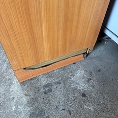 昭和木製ロッカーの画像