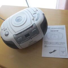 AM/FM ステレオＣＤラジカセの画像