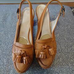美品　サンダル24センチ