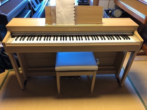 木製鍵盤 配達無料せーる KAWAI 電子ピアノ CA13 2010年製激美品 配達無料 設置お手伝い KAWAI 人気の木製鍵盤 押しきれ 電子