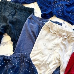 女の子10着セット　ズボンデニム80ー130サイズの画像