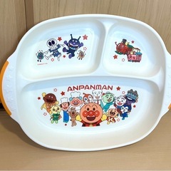アンパンマン ランチプレート 皿　食洗機対応 レンジ対応の画像