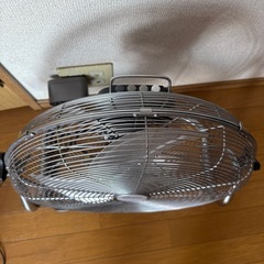 扇風機 ReeD フロアファン 40cm メタリックシルバー RD-AYF400-SR フロアーファン ファン コンパクト パワフルの画像