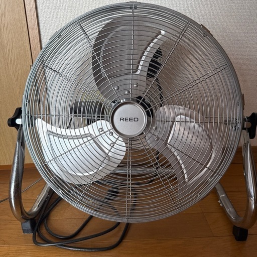 安い割引 ReeD 扇風機 フロアファン RD-AYF400 メタリックシルバー 40cm 扇風機・サーキュレーター