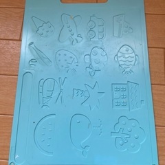 粘土と粘土板と粘土ベラの画像