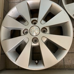 決まりました！　中古 マツダ 純正 mj23s AZワゴン アルミ ホイール 14インチ 4本の画像