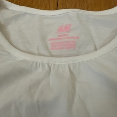 【美品】H&M オーガニックコットン Tシャツ 2枚セットの画像