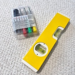 水平器　ドライバー2点セットの画像