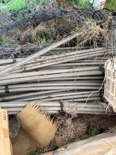 ビニールハウス　アーチ　25ミリ