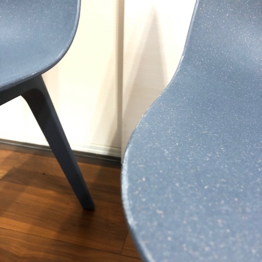 Amazon｜IKEA ODGER チェア ブルー｜ダイニングチェア