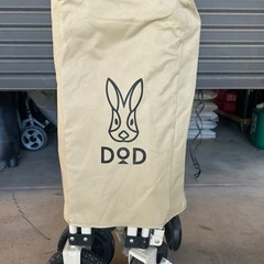 DOD(ディーオーディー) フォールディングキャリーワゴン ベージュ C2-46Tの画像