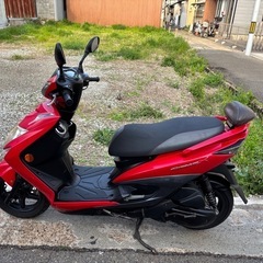 【YAMAHA シグナス125X SR】　小型 美車 AT 原付二種　便利の画像