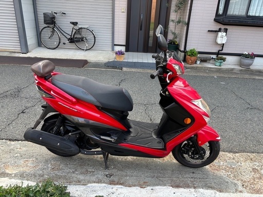 【YAMAHA シグナス125X SR】　小型 美車 AT 原付二種　便利