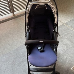 コンビベビーカー　メチャライト　ネイビーの画像