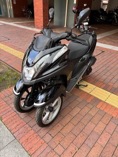 【YAMAHA トリシティ125】 好調　即戦力　大人カスタム　シールド有り