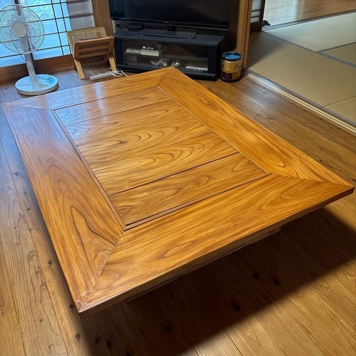 時代家具　木製　象嵌　刳り貫き　火鉢　大型　手炙り　蓋付　民芸品　BE951 時代家具 木製 象嵌 刳り貫き 火鉢 大型 手炙り 蓋付 民芸品 BE951