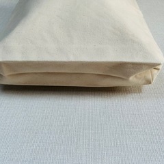 【終了】布バッグ（ベージュ）の画像