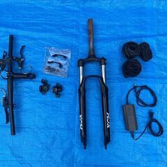 【さらに値下げ！】グラベル E-BIKE 予備バッテリー付 最大200km走行可！付属品多数！の画像