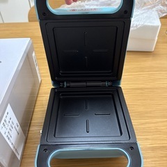 【新品】marie claire ホットサンドメーカー MC-811 水色の画像