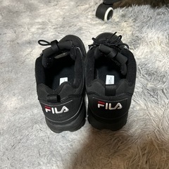 【交渉中】FILA厚底スニーカーBLACK27の画像