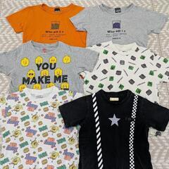 130cm 男の子 Tシャツ 半袖 半そで 6枚セット② マイクラ