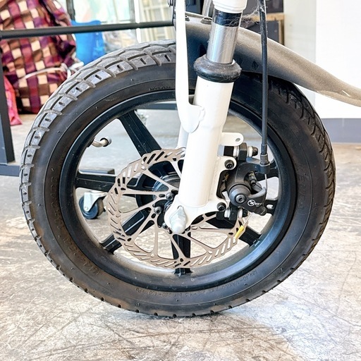 e-bike WBLDDC 折りたたみ 電動アシスト自転車 14インチ 充電器付き