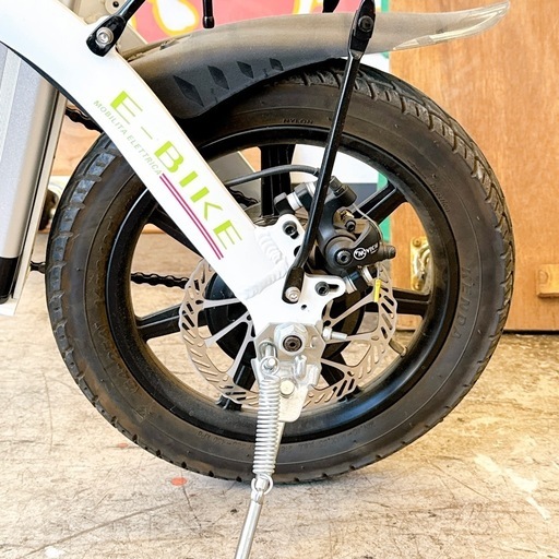 e-bike WBLDDC 折りたたみ 電動アシスト自転車 14インチ 充電器付き