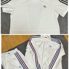 adidas ウインドブレーカー&Tシャツ

