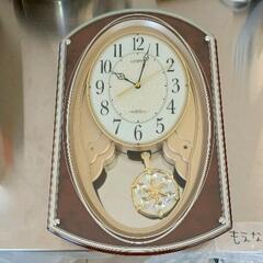 0416-003 CITIZEN 壁掛け時計 振り子 レトロ