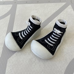 Baby feet (ベビーフィート)  12.5センチ　スニーカーズブラックの画像