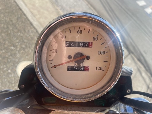 アプリリア クラシック50 自賠責あり HONDA マグナ50 青 エンジン始動