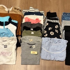 【緊急値下げ！美品全24点 女児子供服】140cmサイズ