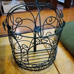 鳥かご　ワイヤーアートの画像