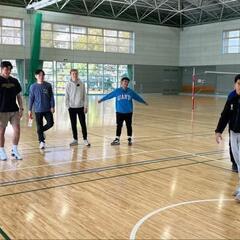 外国人と日本人でバスケ大会👐➰🏀
