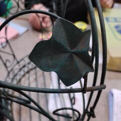 鳥かご　ワイヤーアートの画像