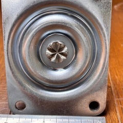 【未使用】ハンマーキャスター 440G-R75 ゴム車 12個セット 平付旋回タイプの画像