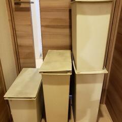 【外で使用した中古】無印良品ダストボックス