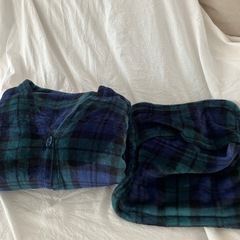着る毛布　