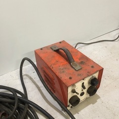 北海道旭川市直接取引歓迎 オーム電機工業株式会社 サンウェルダ S-1型 ロー付解氷機 100V 通電のみ確認済 現状品の画像