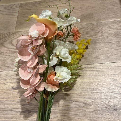 ウェディングブーケ　造花