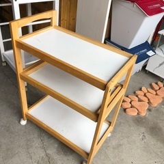 キッチンワゴン 木製 60cm×35cm×高さ71cm