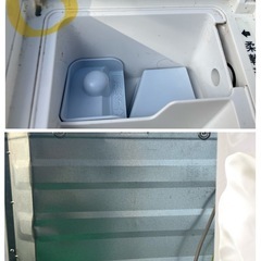 SHARP（2015）・ドラム式電気洗濯乾燥機 JET ES-A210-SL（
ジャンク品）の画像