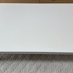 【美品】長方形こたつテーブル（ホワイト）