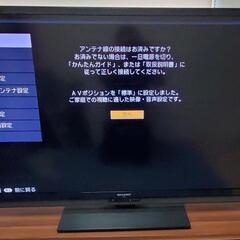 【美品】SHARP　AQUOS　液晶テレビ　52型の画像