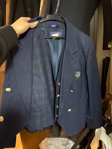 幕総制服(ジャケットとベスト)