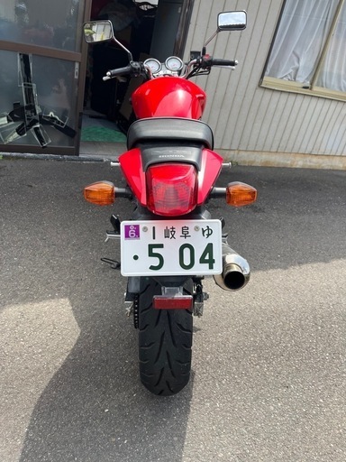 HONDA VTR250絶好調 タイヤバリ溝