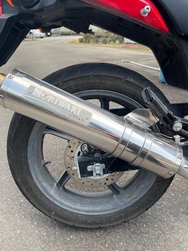 HONDA VTR250絶好調 タイヤバリ溝