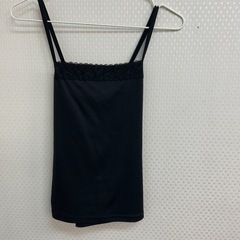 キャミソール　ブラック　M