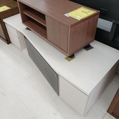 ★ジモティー割あり★デザインTVボード　WH　高さ(H)40.5cm× 幅(W)150.5cm× 奥行(D)59cmの画像