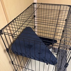 【値下げ】キャットゲージ　猫　ペット　小屋　2段の画像